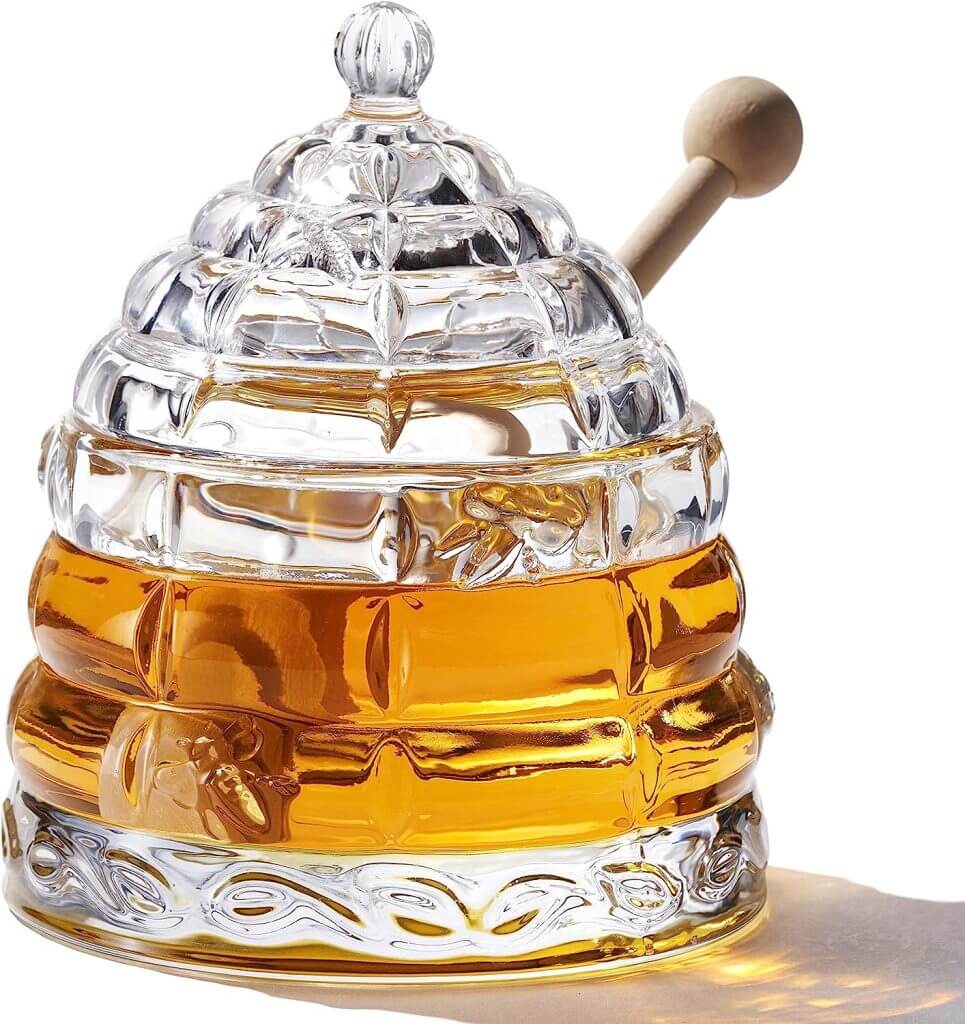 Top 5 small honey jars with dippers-2023