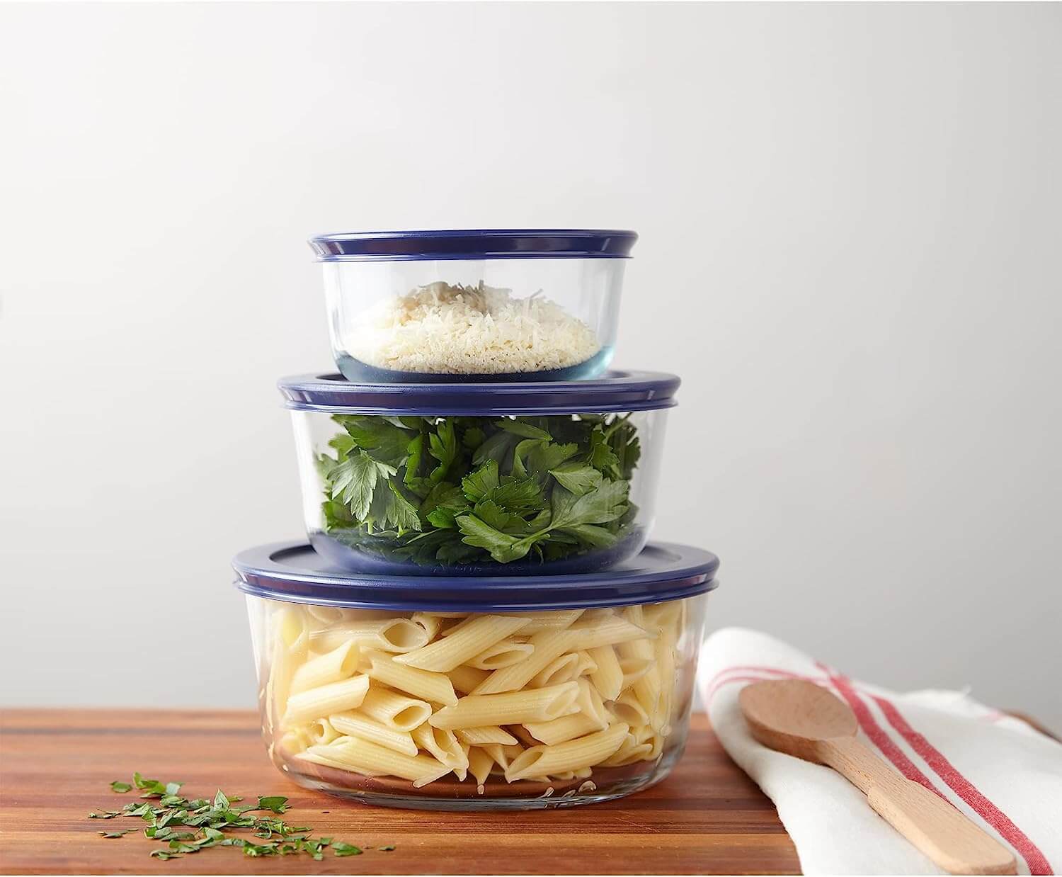 Pyrex Simply Store 6-Pc Glass Food Storage