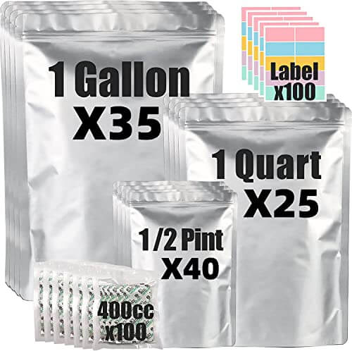 Top 10 Best Mylar Bags For Long Term Storage in 2024