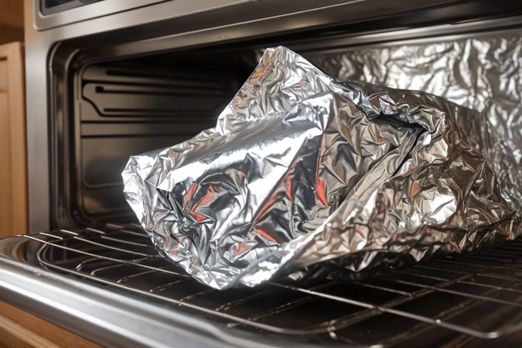 Why Do We Wrap Food In Aluminum Foil In The Oven?
